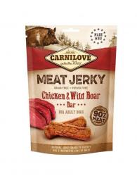 Carnilove Dog Jerky Chicken & Wild Boar Bar 100 g
