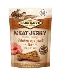 Carnilove Dog Jerky Chicken with Quail Bar 100 g