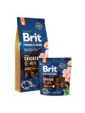 Brit Premium by Nature Adult M 15+3 kg