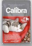 Calibra kapsa Cat kuřecí a hovězí v omáčce 100 g