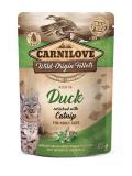 Carnilove Cat Pouch Duck enriched with Catnip 85 g
