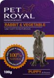 Pet Royal Dog kapsička králík+zelenina 100 g