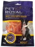 Pet Royal Dog Soft kuřecí kroužky 75 g