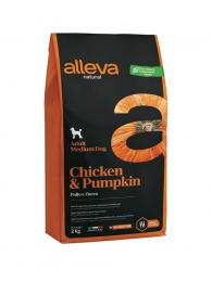 Alleva Natural Dog dry adult medium chicken & pumpkin 2 kg