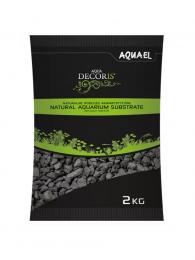 Aquael Aqua Decoris Akvarijní štěrk Basalt 2-4 mm 2 kg