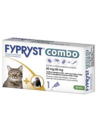 Krka Fypryst Combo spot on Cat 60 mg a.u.v. sol 1x0,5 ml