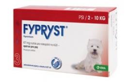 Fypryst spot on dog S 2-10 kg sol 3x0.67 ml