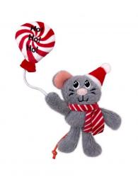 Kong Hračka cat vánoční Occasions Holiday Mouse 9,5x18,4 cm