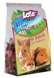 LOLOPets Vita Herbal zeleninové plátky pro hlodavce 100 g