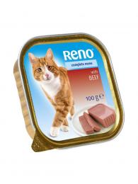 16 x Reno Vanička pro kočky hovězí 100 g