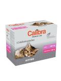 6 x Calibra Cat kapsa Premium Kitten multipack 12x100 g