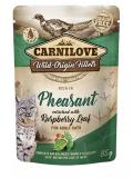 Carnilove Cat Pouch Pheasant enriched with Raspberry Leaves 85 g