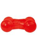 Dog Fantasy Hračka Good Rubber kost guma červená 11,4 cm
