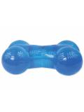 Dog Fantasy Hračka Good Rubber kost guma modrá 16,5 cm