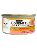 Gourmet Gold cat konzerva Melting Heart s lososem 85 g