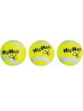 HipHop Tenisové míčky s rolničkou 4 cm 3 ks