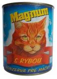 Magnum konzerva pro kočky s rybou 855 g