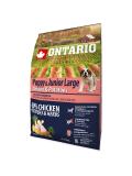 Ontario Puppy & Junior Large Chicken & Potatoes & Herbs 2,25 kg