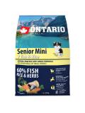 Ontario Senior Mini Fish & Rice 2.25 kg