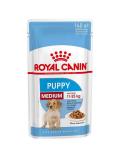 Royal Canin kapsička Dog Medium Puppy in Sauce 140 g