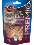 Trixie Premio Ducky Hearts srdíčka z kachních prsíček s treskou 50 g